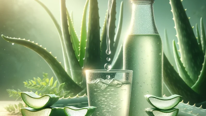 Entdecken Sie die Wunder von Aloe Vera Saft und Trinkgel für Ihre Gesundheit