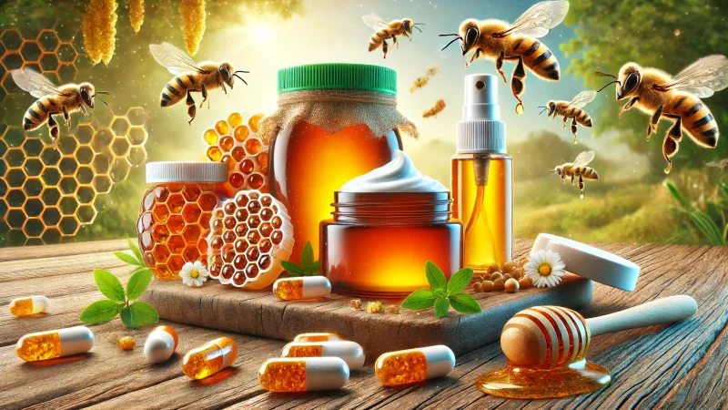Propolis: Alles, was du über das Wundermittel der Bienen wissen musst