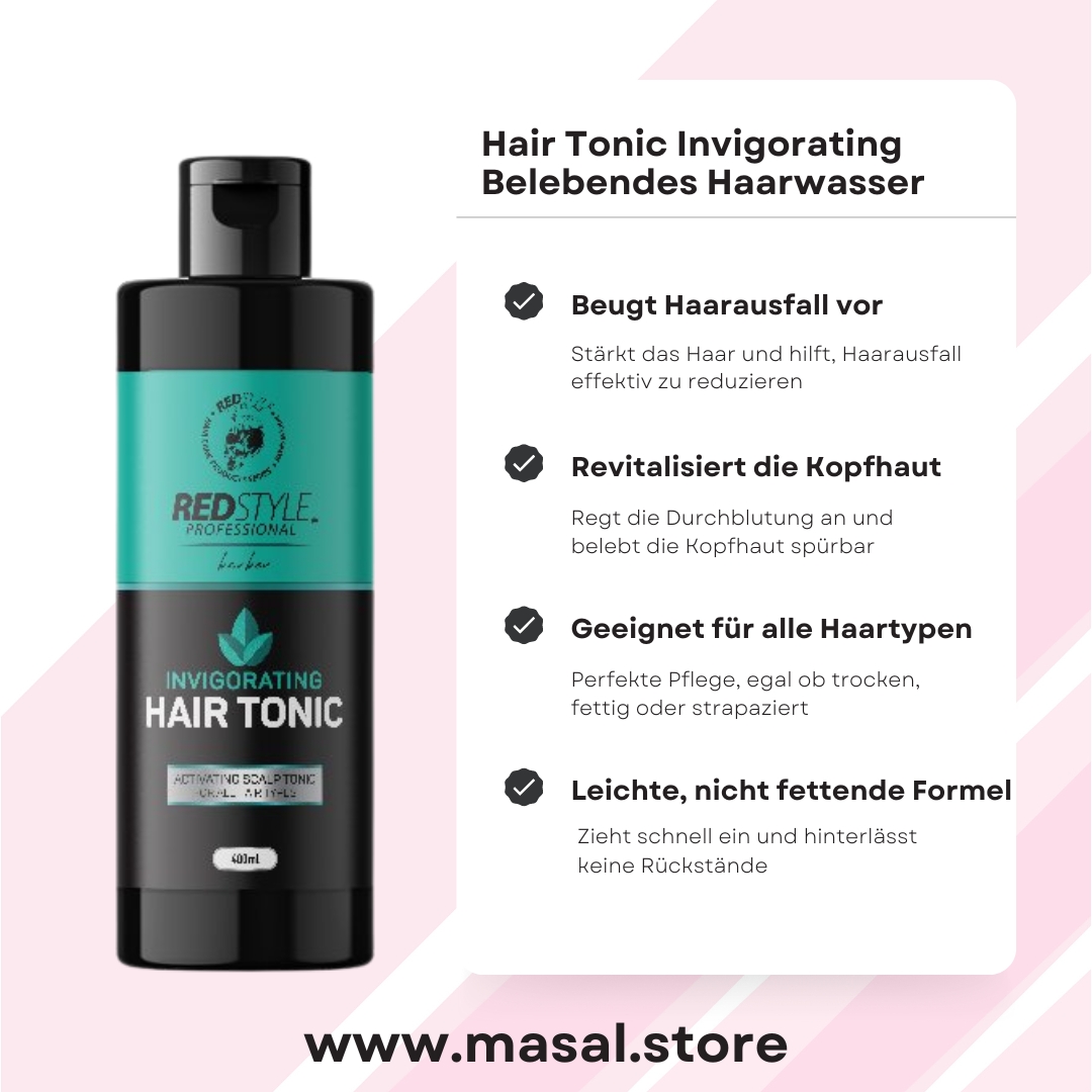 Redstyle Professional Hair Tonic Invigorating - Belebendes Haarwasser