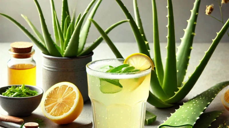 5 einfache Rezepte mit Aloe Vera Saft für mehr Energie