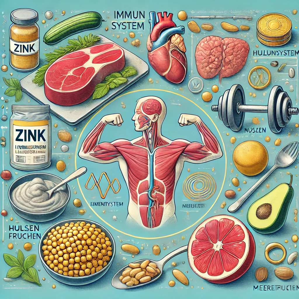 Zink: Der Schlüssel zu einem starken Immunsystem und schneller Muskelregeneration