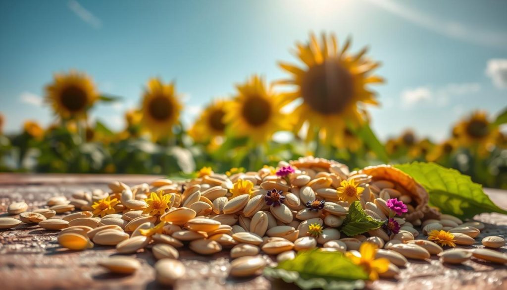 Antioxidative Wirkung von Sonnenblumenkernen