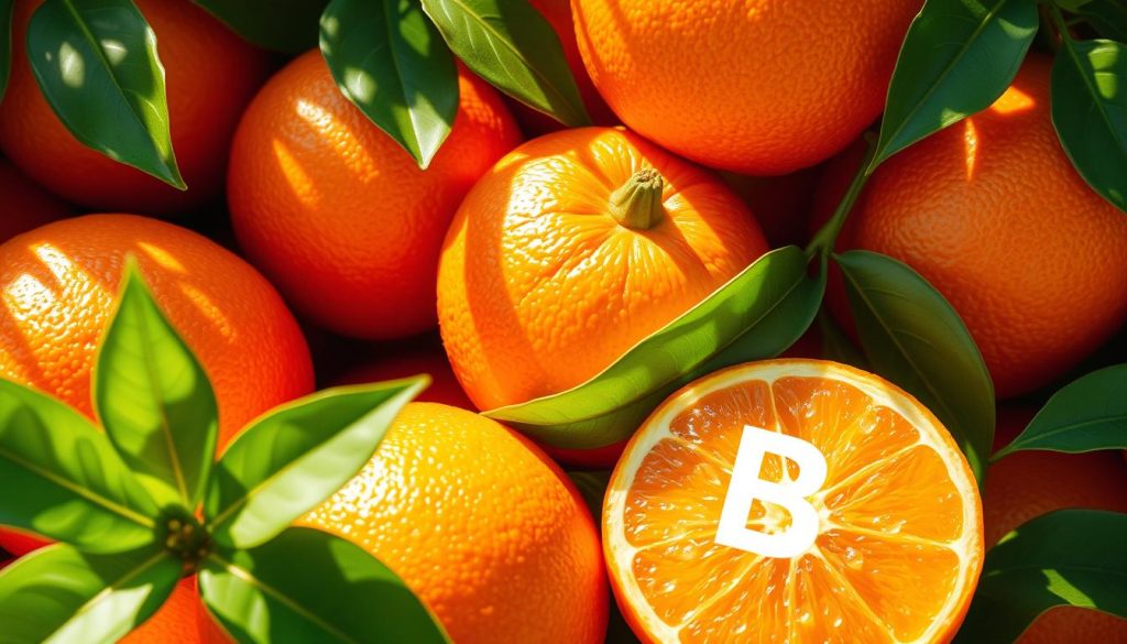 B-Vitamine in Orangen