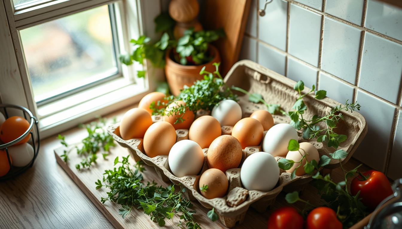 Eier aufbewahren: Optimale Lagerung für frische, lange haltbare Eier