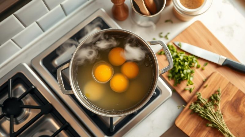 Eier kochen: Die perfekte Methode für leckere Gerichte