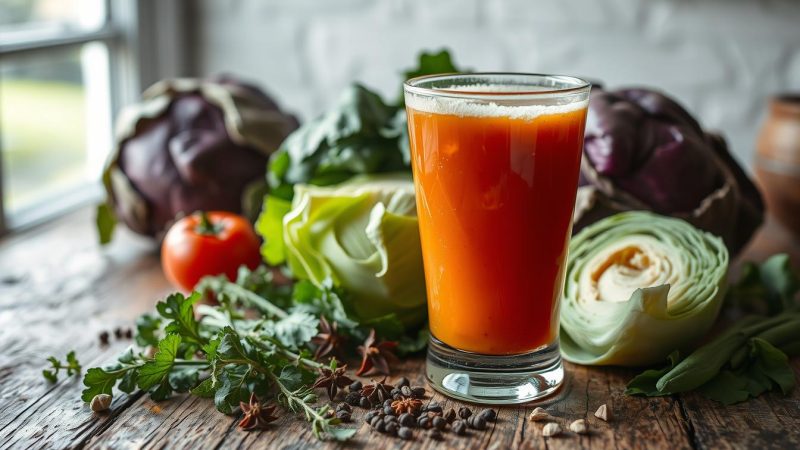 Natürlicher Verdauungs-Boost: Das steckt in Sauerkrautsaft