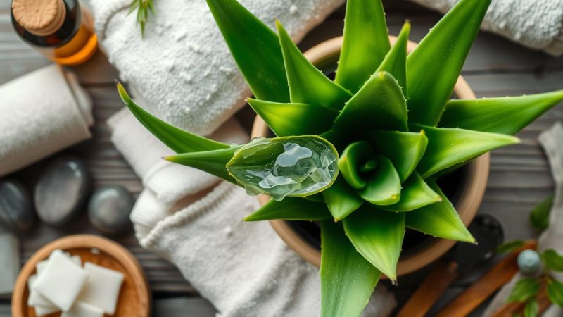 Aloe Vera für die Haut: Natürliche Pflege und Heilung