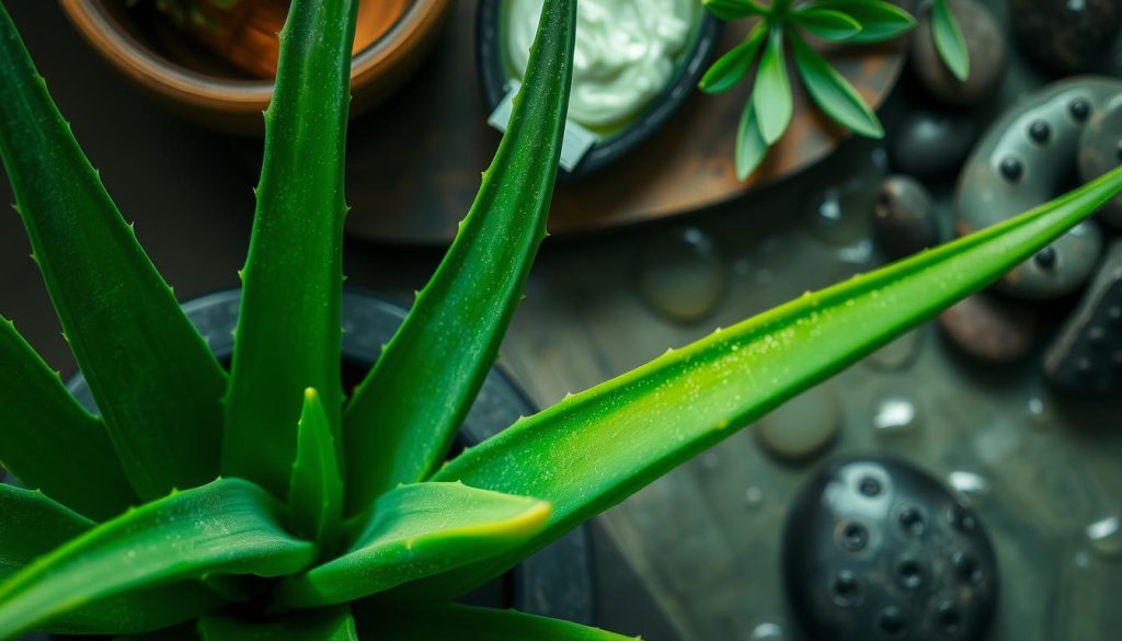 aloe vera gesichtsmaske