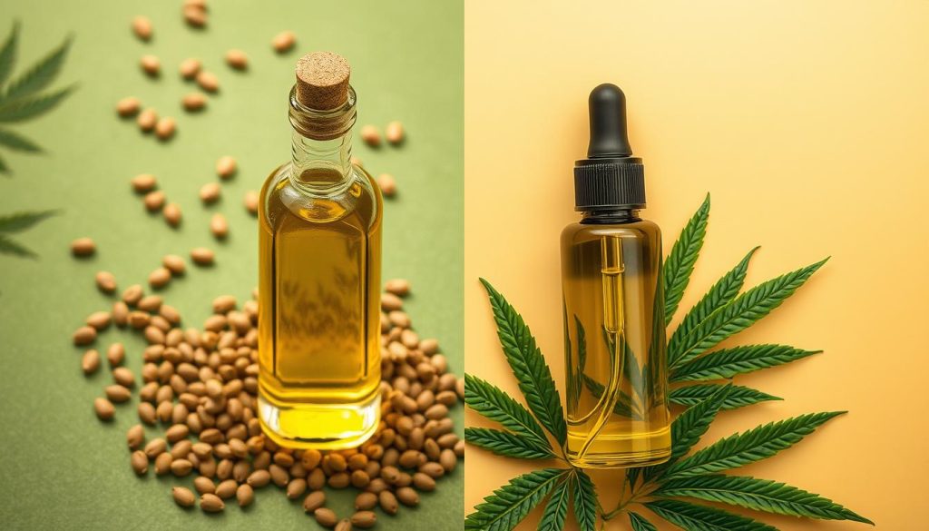 hanfsamenöl vs cbd-öl