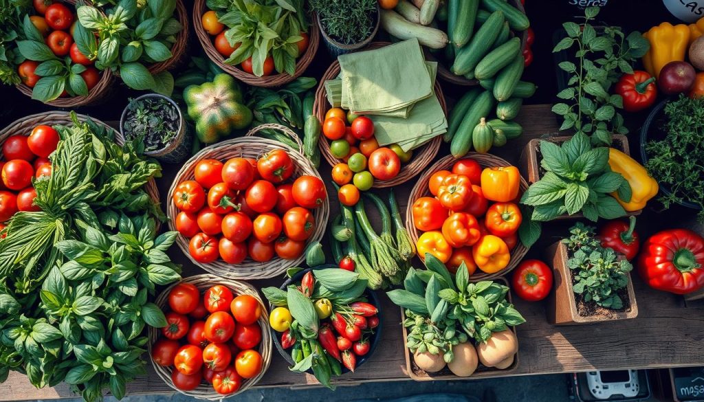 saisonale Lebensmittel für gesunde Ernährung