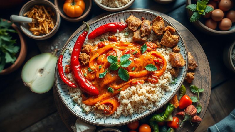 Scharfes Essen als natürliche Schmerzlinderung