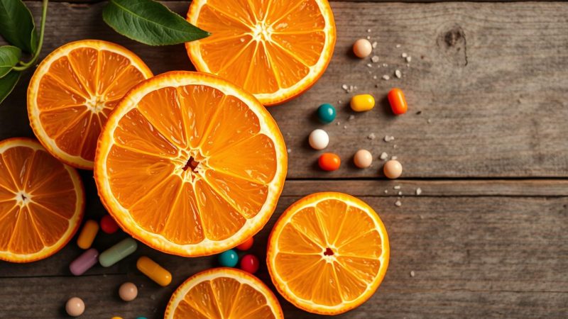 Orangen: Reich an lebenswichtigen Vitaminen und Mineralstoffen