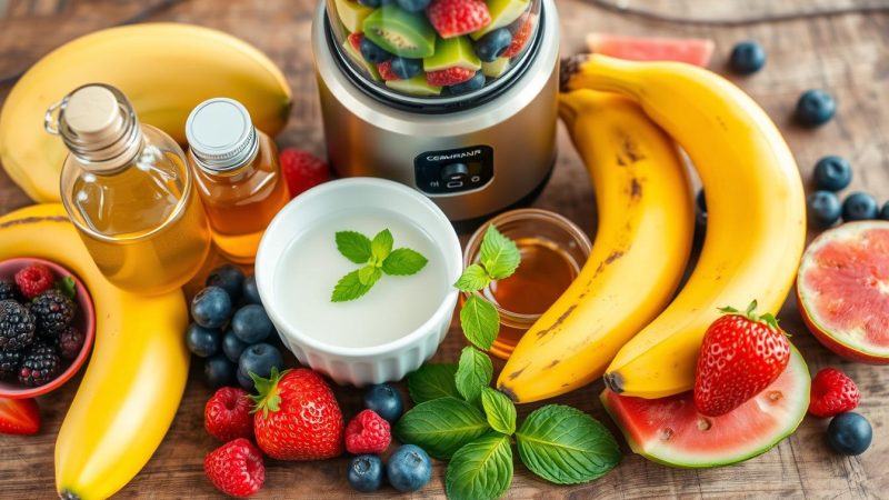 Zuckerersatz für Smoothies: Leckere Alternativen