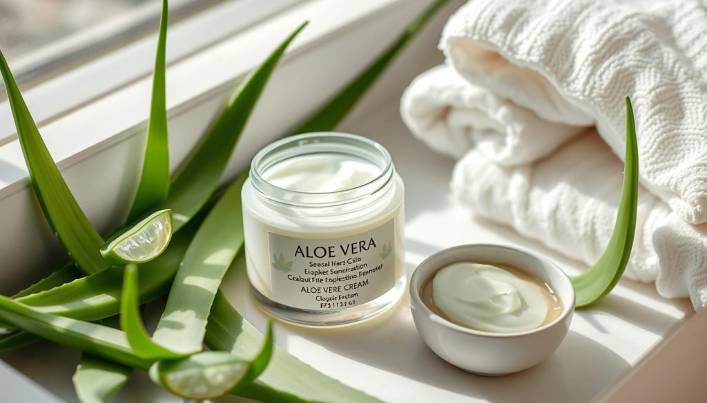 Aloe Vera Creme Anwendung