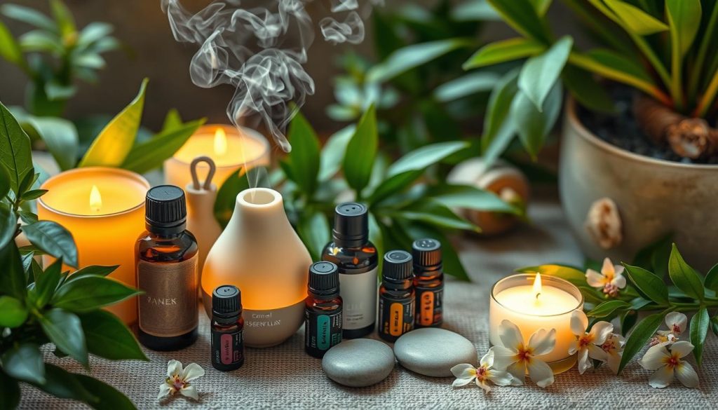 Aromatherapie mit natürlichen Ölen