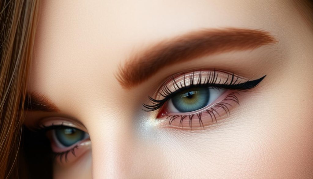 Einfaches Augen Make-up