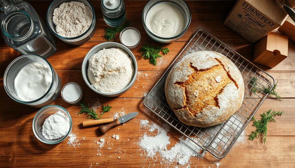 Grundrezept für basisches Brot