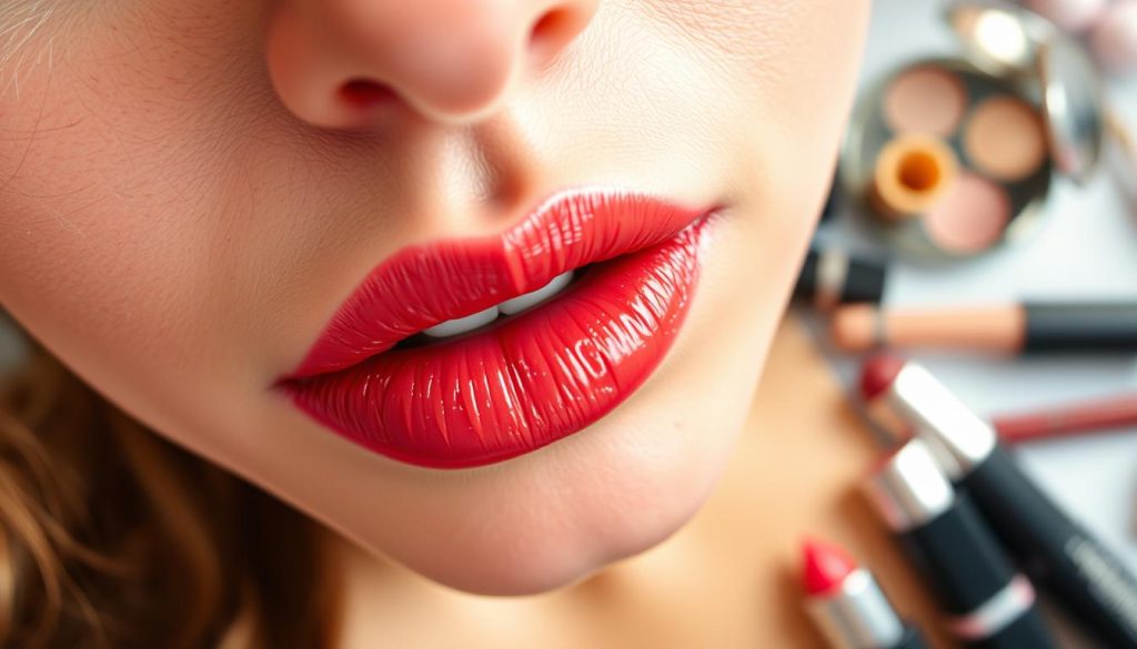 Lippenstift Anwendung Fehler