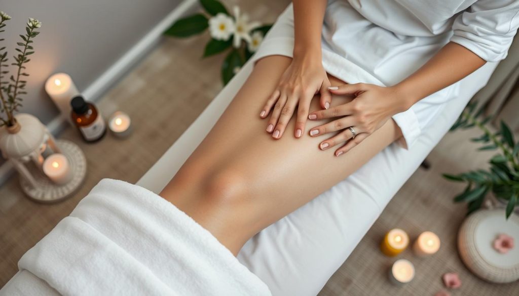 Manuelle Lymphdrainage bei Cellulite