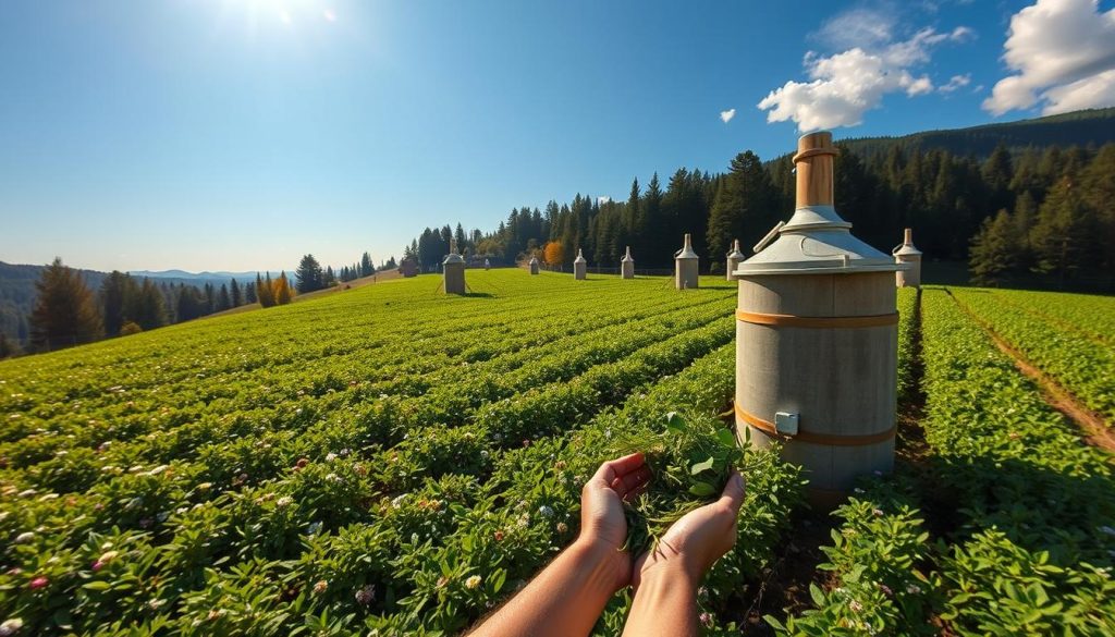 Nachhaltige Gewinnung aromatischer Stoffe