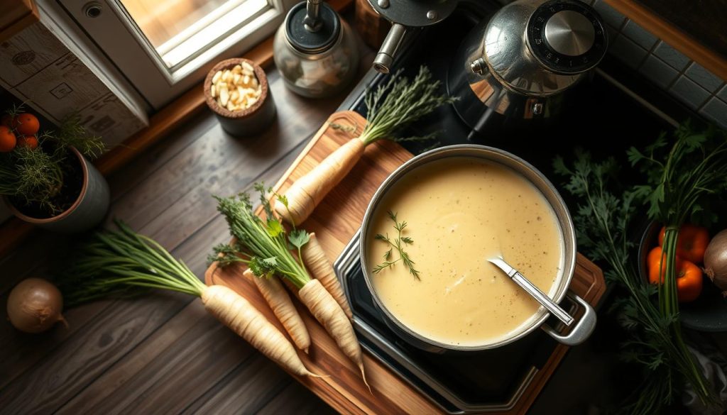 Pastinakensuppe Rezept