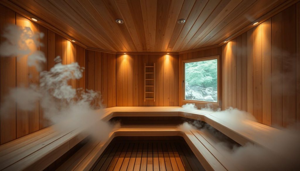 Sauna für entspannung und ruhe