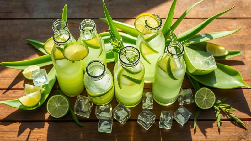 Aloe Drink Vera: Erfrischung und Gesundheit