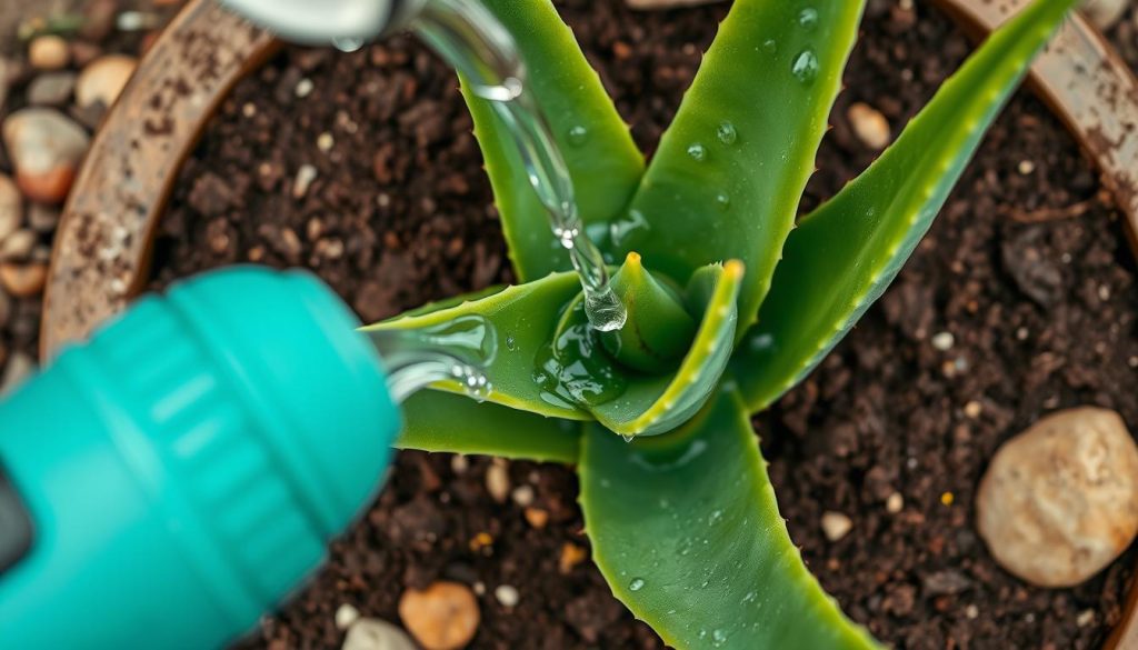 aloe vera gießen