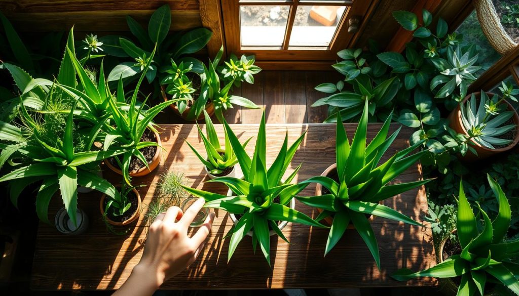 aloe vera pflegen