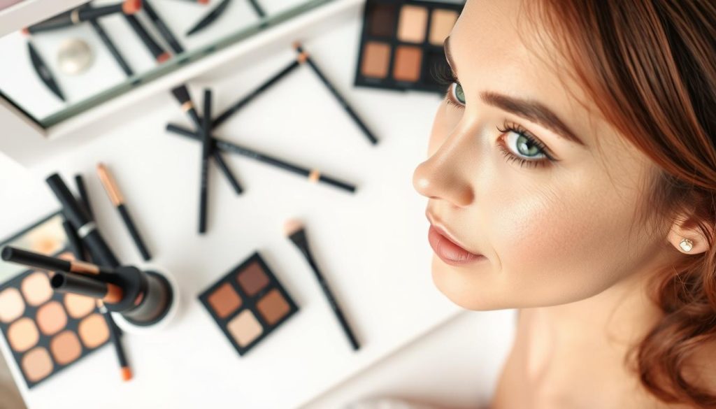 anfängerfreundliches augen-make-up