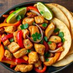 fajitas mit hähnchen