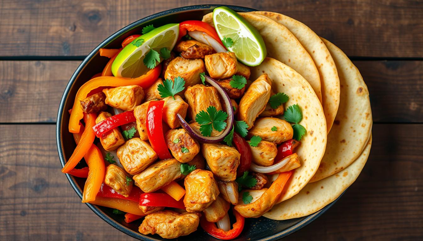 Fajitas mit Hähnchen: Schnell, gesund und voller Geschmack