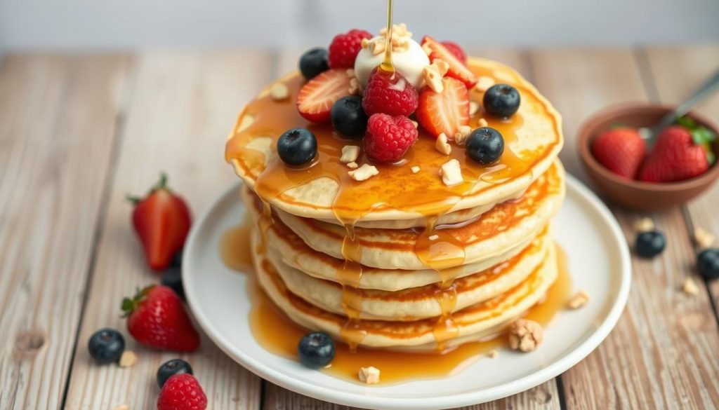 glutenfreie protein pancakes