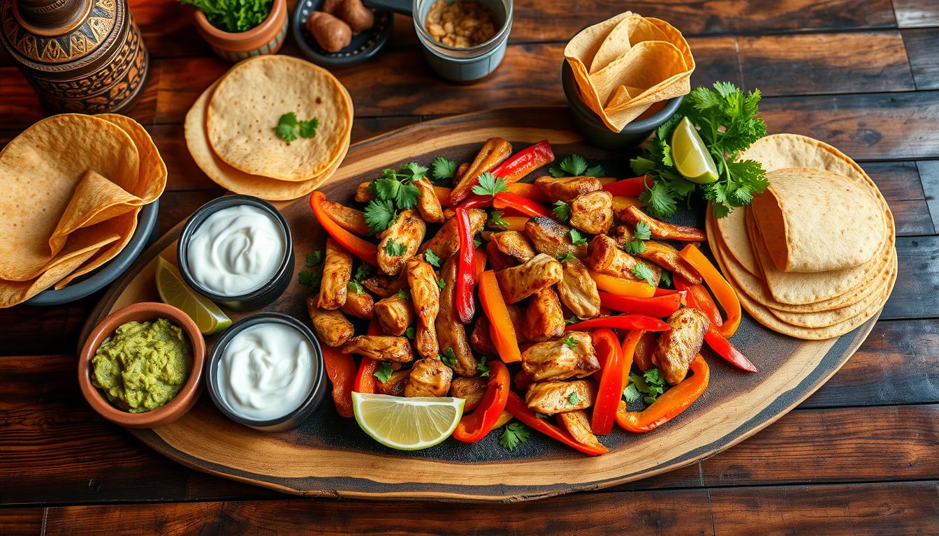 Hausgemachte Fajitas – Leckeres Mexikanisches Essen zu Hause