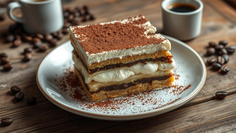 Italienisches Tiramisu ohne Eier: Einfach und köstlich