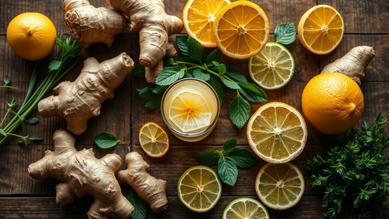 Gesundheitstipp: Täglich Ingwer Essen shot genießen