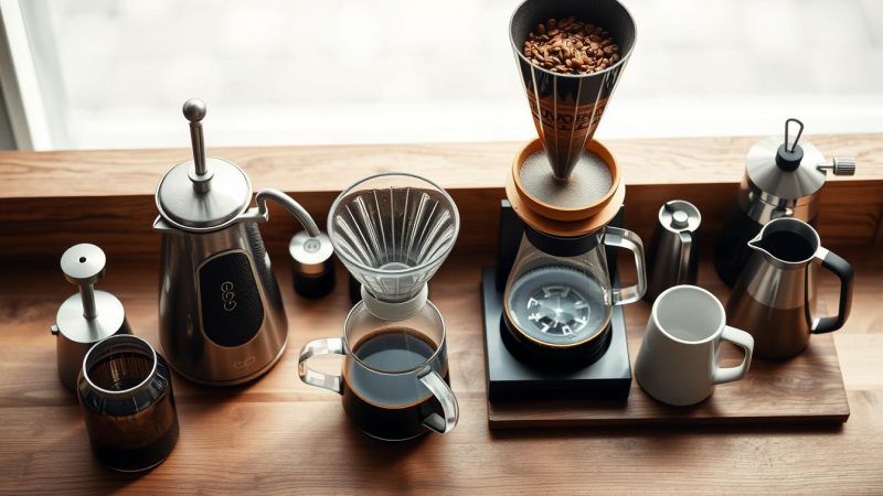 Moderne Kaffeezubereitungstechniken: Der Guide