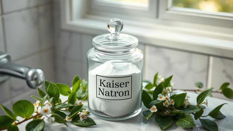 Kaiser Natron als Deo: Effektive, natürliche Geruchskontrolle