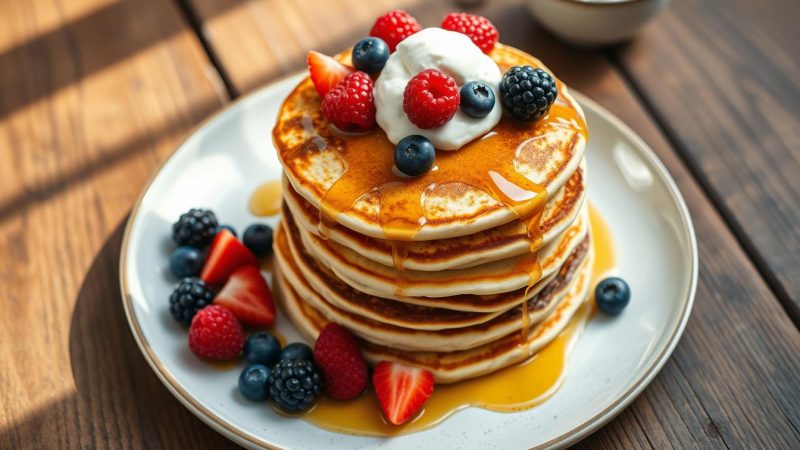 Leckere Protein Pancakes: Schnelles & Gesundes Rezept