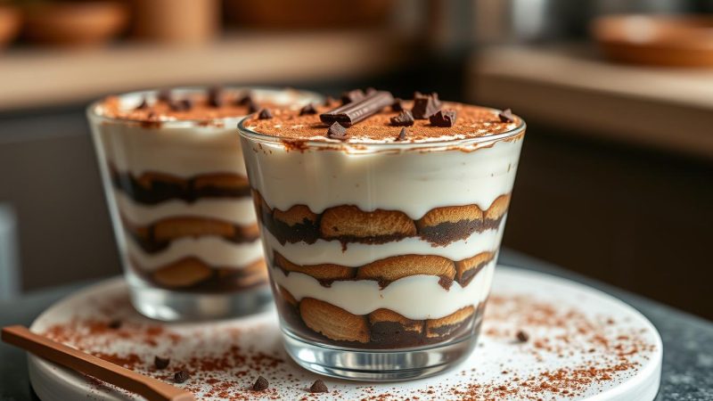 Einfaches Tiramisu-Rezept ohne Eier