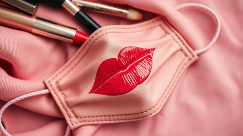 Lippenstift unter Maske – so gehst du damit um