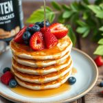 pancakes mit proteinpulver