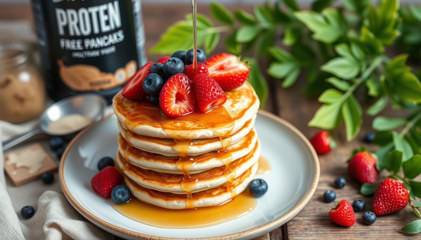 Proteinreiche Pancakes mit Proteinpulver Rezept