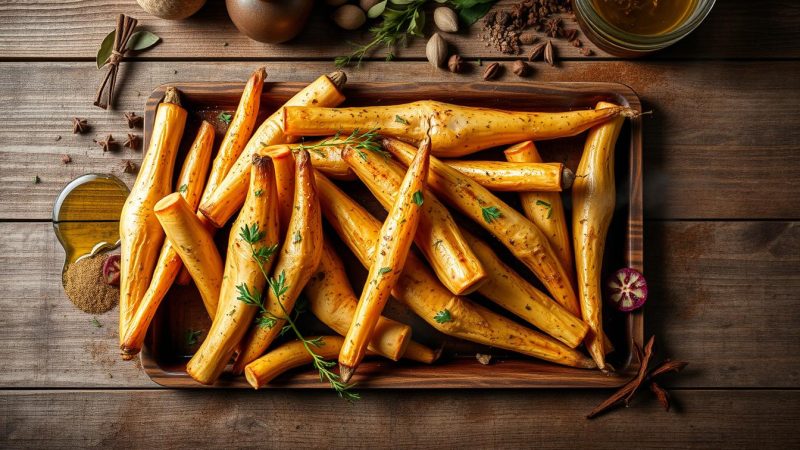 Pastinaken aus dem Backofen: Einfache Rezepte