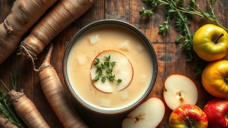 Pastinakensuppe mit Apfel: Beliebtes Rezept