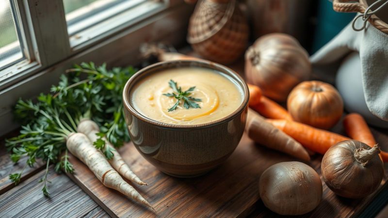 Pastinakensuppe schnell: Einfaches Rezept für jeden