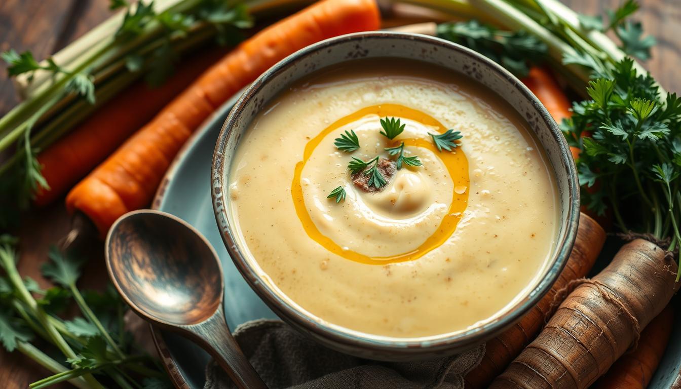 Pastinakensuppe vegan: Einfach und nährstoffreich