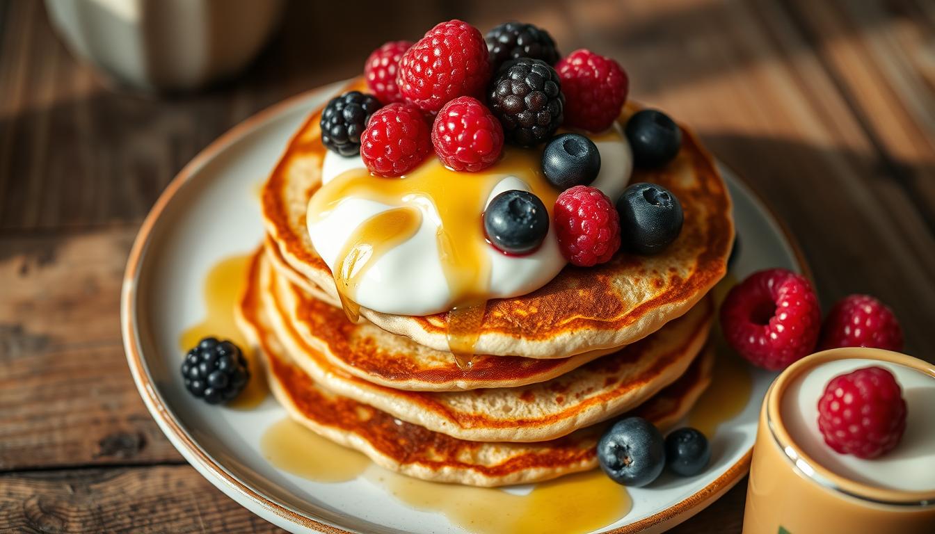 Leckere Protein Pancakes mit Quark Rezept