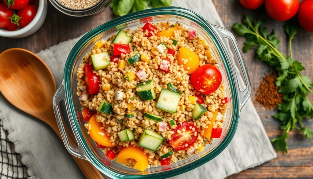 quinoa salat aufbewahrung