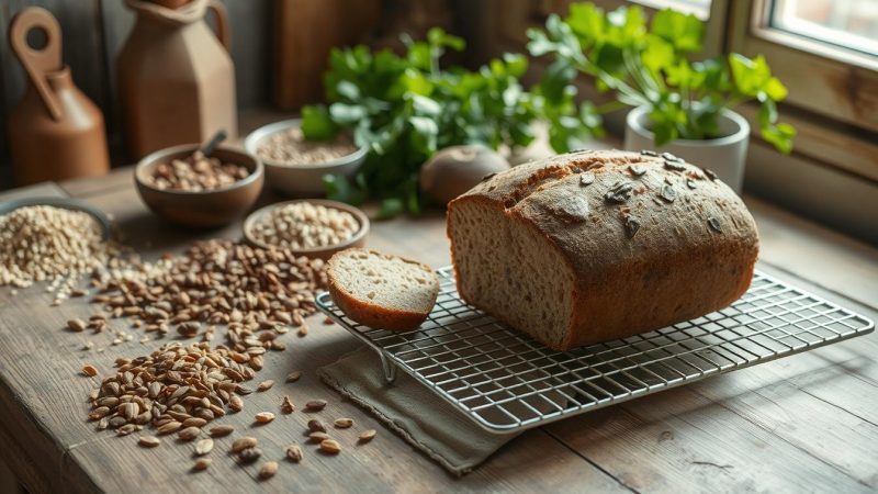 Rezept für basisches Brot – Einfach & Gesund